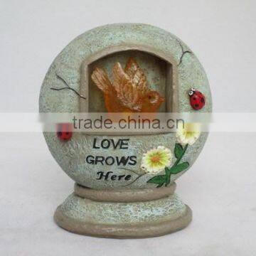 Resin ball solar light Garden decoration