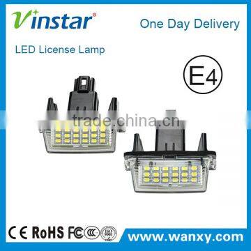 LED License Lamp for Yaris E4 LED Number Plate Lights
