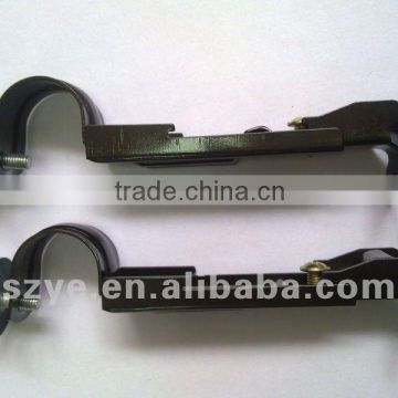 BS28 25mm iron adjustable curtain rod bracket extenders