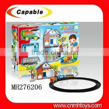 Model cartoon kids toy train electric toy train sets