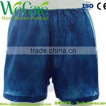 Disposable Non Woven Man Black Boxer Shorts photo-3