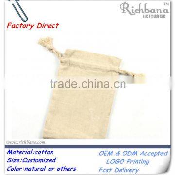 drawstring calico bag wholesale