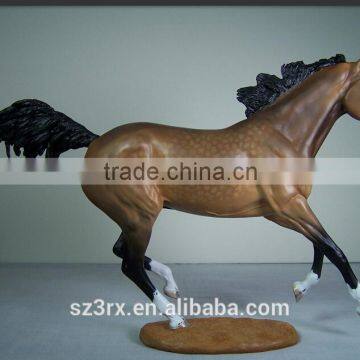 10 inch custom made running horse resin sculpture, 25 cm resin figure,resin animal figure my own design model exclusive edition