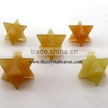 Yellow Aventurine Merkaba / Star