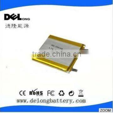 606168 3000mah 3.7v rechargeable lipo battery