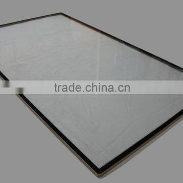 Golden aluminum frame for TV