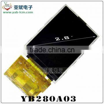 2.8 inch super TFT 320 * 240 dot matrix LCD module