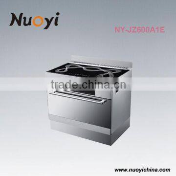 Alibaba wholesale cheap price 90cm induction cooking combination cookers with electric oven equipment