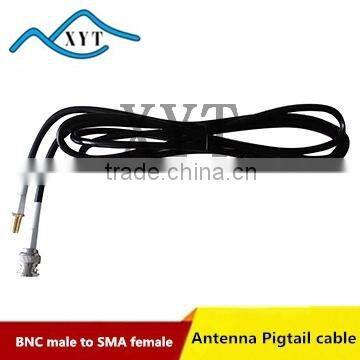 (Customized)SMA female to BNC male RG174 cable assembly