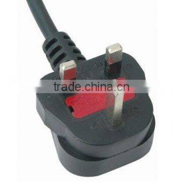 Power cord UK/UK power cable/BS power cord with fused