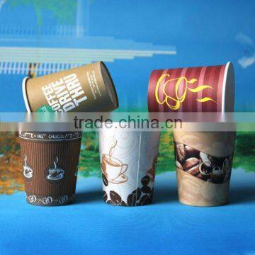 350ml paper cup and saucer