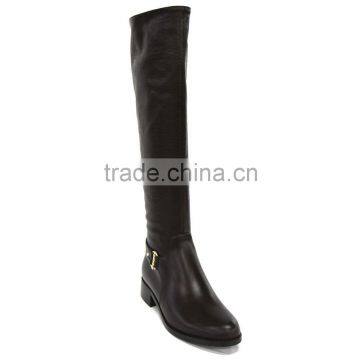 Shoe Factory Sell Fashion Women Half Wellington Boots Wholesale photo-2