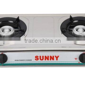 Cheap Good Quality Gas Cooker ,2016 Hot Sale Gas Stove ,stainless Steel Double Gas Cooker photo-4