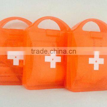 MK-FAK01-1 Wholesale Plastic Medical Waterproof Mini First aid Kit Bag with Accessories First Aid Box Emergency First Aid Kit