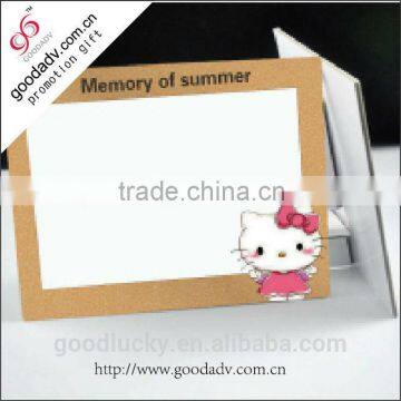 Promotional paper board photo frame / paper photo frame / stand picture frame