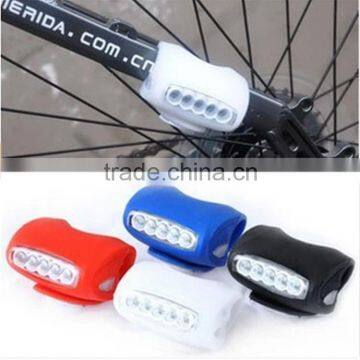 Factory direct sale bicycle silicone safety lamp