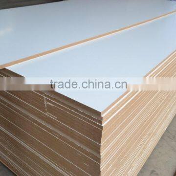 DOUBLE SIDES WHITE MELAMINE MDF