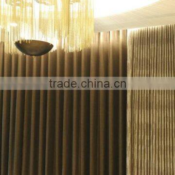 Bintronic Taiwan Factory Made Electric Customized Ripple Fold Curtain Electric Curtain