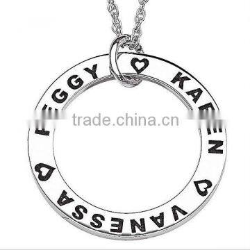 fashion necklace 2013 quantum science pendant price titanium necklace