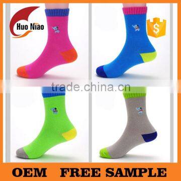 cartoon boy tube socks,seamless socks for children ,sex cute boy tube socks