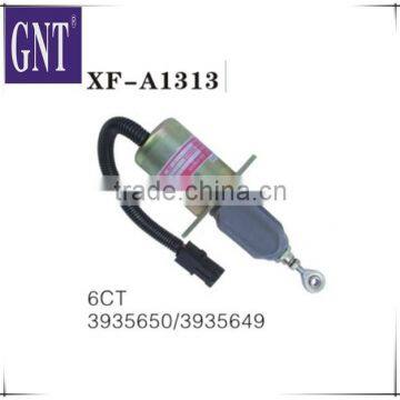 excavator parts 6CT engine stop solenoid