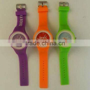 Wholesale fashion jelly color cheap student watch for children