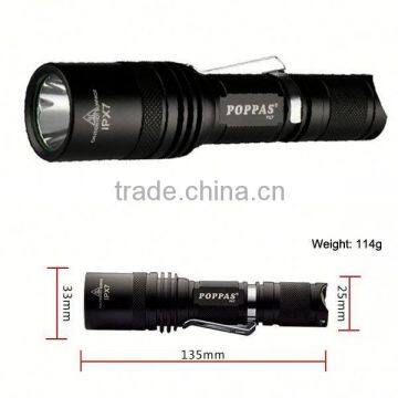 F17 XM-L T6 Led Flashlight Torches for 18650 Rechargeable Battery Flashlight Hunting Lights photo-4