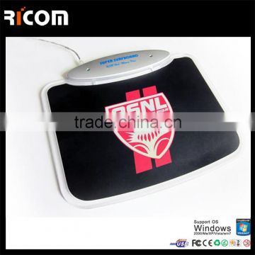 4 port usb mouse pad with hub,custom usb mouse pad with hub--MP208