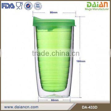 Custom Made Yellow Plastic Water Cup With Lid photo-2