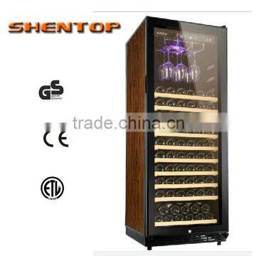 Shentop 108 bottles supermarket showcase refrigerator with approval CE CB STH-G120UA