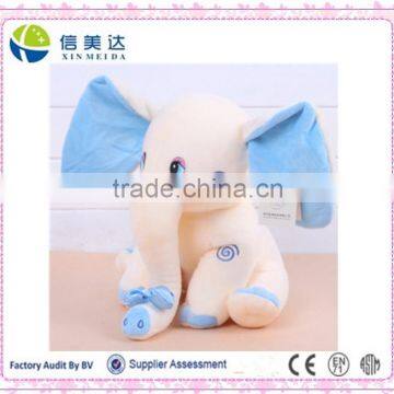 Cute elephant toy with big ears and long nose