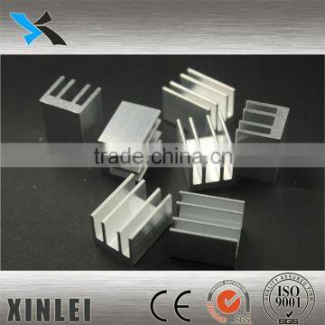 2016 aluminum Manufacturer custom die cast profile heatsink 13X12MM