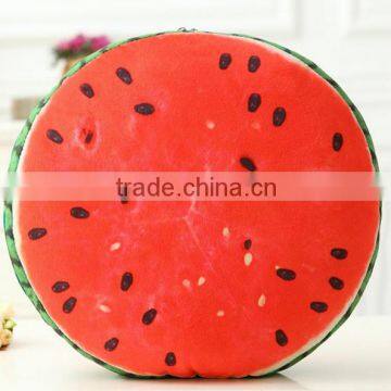 creative lovely cartoon fruit style 1x 1.7m watermelon lemon kiwifruit tree heart 2 in 1 set plush pillow A/c blanket