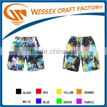 2014 wholesale cotton and polyester summer board shorts