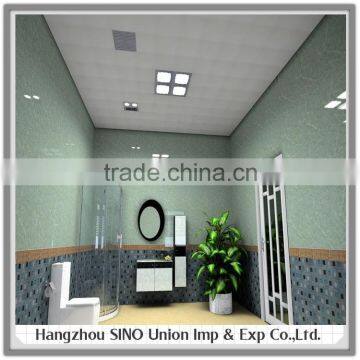 Integrated panels house building material bathroom ceiling panels