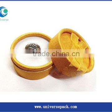 Yellow Paperboard Ring Gifts Box Nice High Quality Packing Boxes For Wholesale