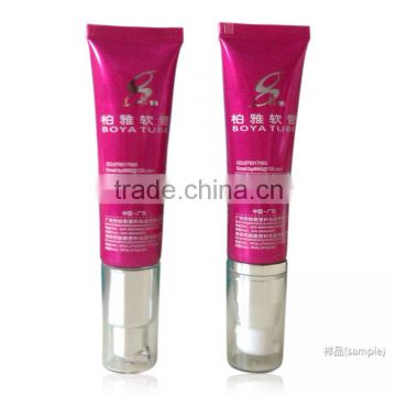 cosmetic tube with pump cosmetic plastic tube