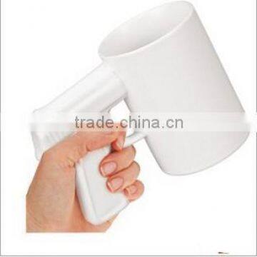 ceramic gun shape mug funny shape mugs