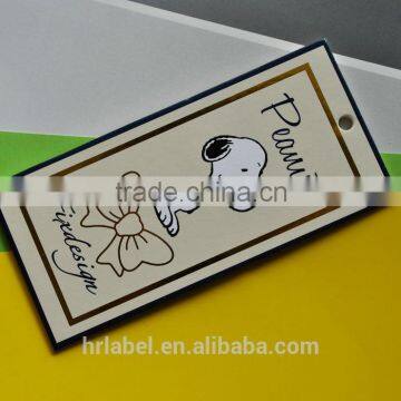 thick printing cardboard tag