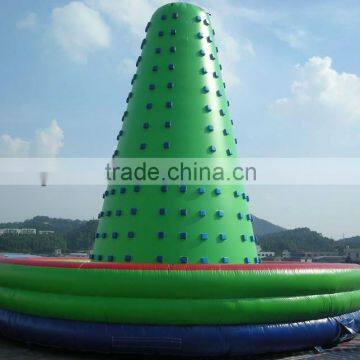 inflatable rock climbing wall, inflatable climbing mountain