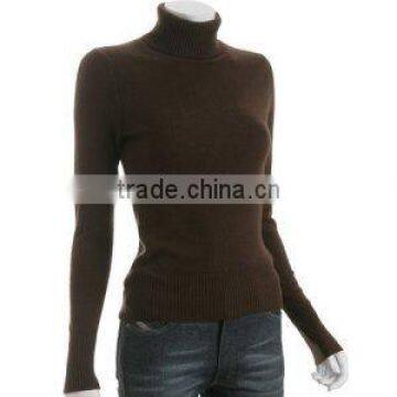 Cashmere Touch Garment Dyed Ladies Sweater