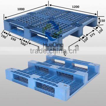 HDPE High Quality Heavy Duty Plastic Steel Pallet for Sale 1200x1200mm