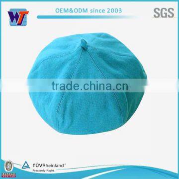 French Beret for Army Men's Wool Beret With Embroiered Logo photo-3
