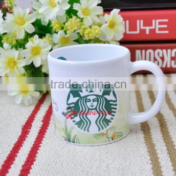 Sublimation 3D Polymer Set blank custom logo plastic mugs set printable cup