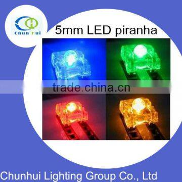 5mm LED piranha red/grenn/blue/yellow