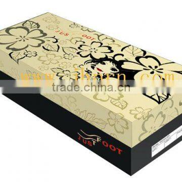 paper sneaker shoes flat packaging boxes for sale