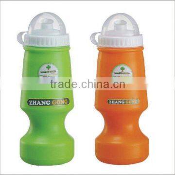 BPA free PE plastic promotion sport water drinking bottle