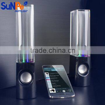Hifi Stereo Bluetooth Speaker Subwoofers Dancing Water Speaker With Color Changing Light photo-3