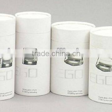 Decorative round paper cylinder boxes for cup