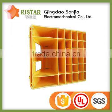 Plastic Wheel Chock 1.7kg Yellow Wheel Chock Block photo-5